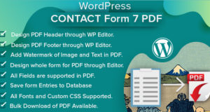 WordPress-Kontaktformular 7 PDF