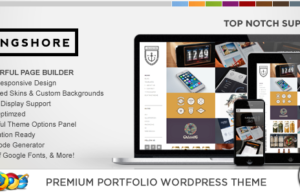 WordPress-Vorlage für WP Longshore Responsive Portfolio