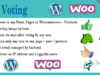 WordPress / WooCommerce-Abstimmung