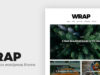 Wrap - Minimalistisches Blog WordPress Layout