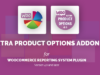 Zusätzliche Produktoptionen für das Woocommerce-Reporting