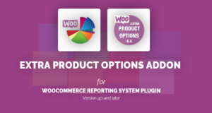 Zusätzliche Produktoptionen für das Woocommerce-Reporting