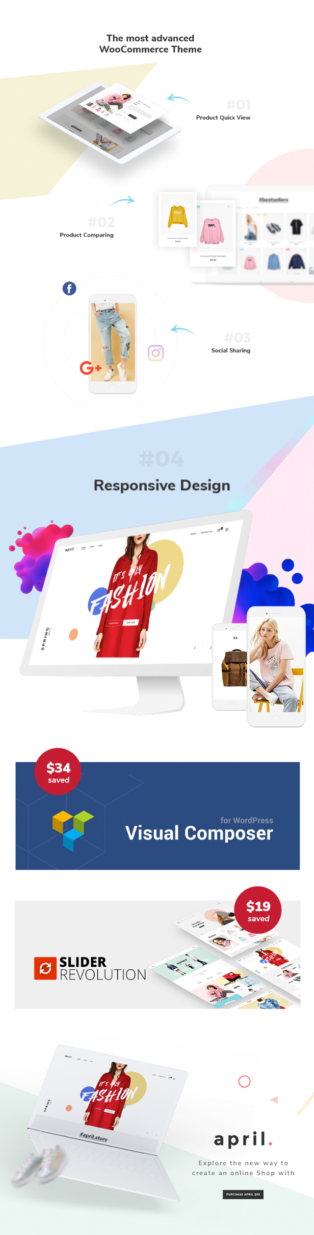 APRIL - Wunderbare Mode WooCommerce WordPress Vorlage - 24