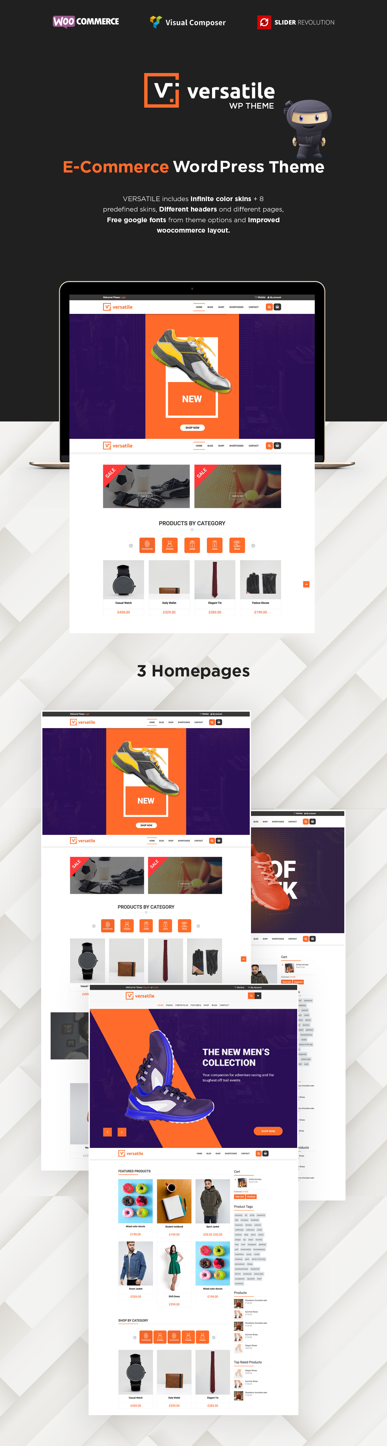 Vielseitig einsetzbar - Mehrzweck-WooCommerce-WordPress-Layout - 3