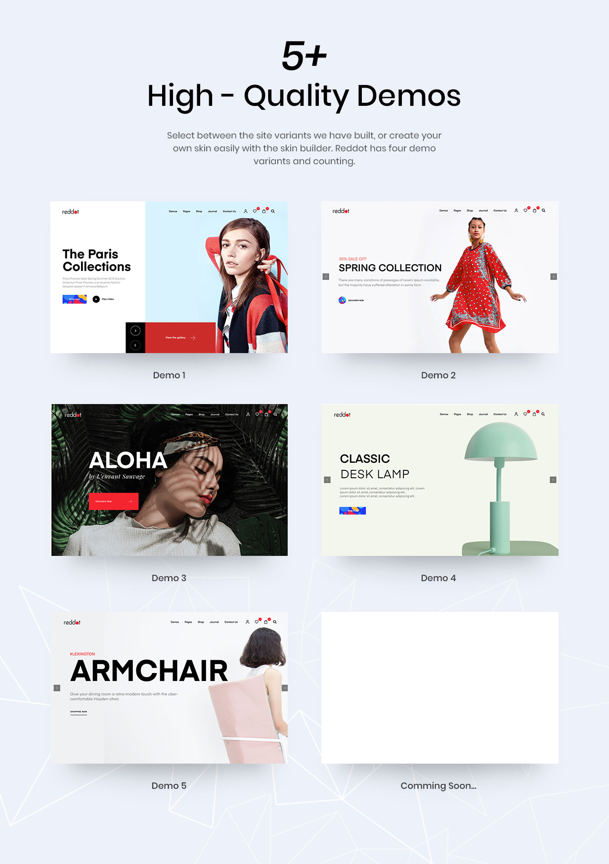 Reddot Woocommerce Template