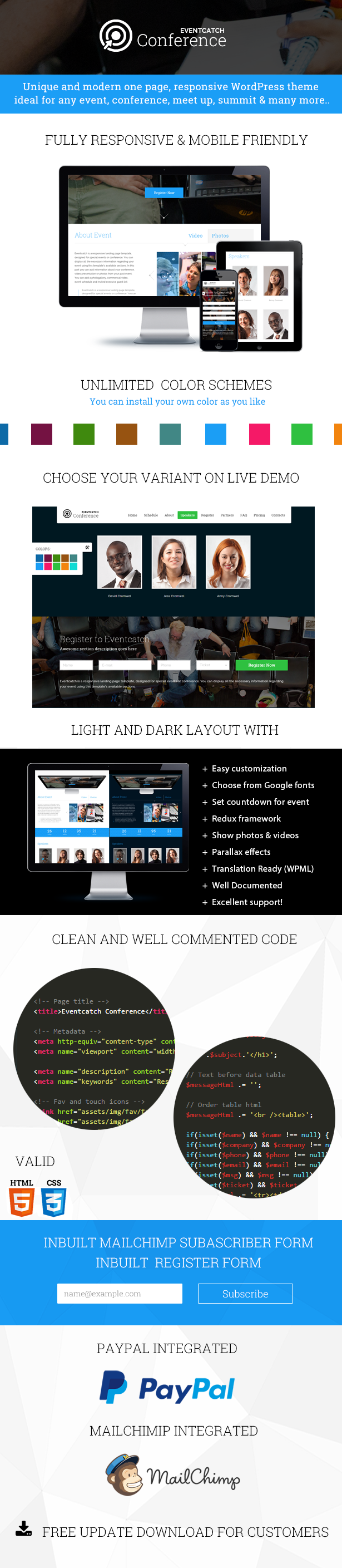 Eventcatch - Event & Conference WP - Thema - 1