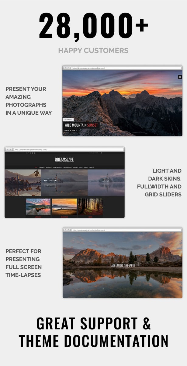 Dreamscape-Fotografie - ein ansprechendes WordPress-Fotografie-Blog-Thema - 4