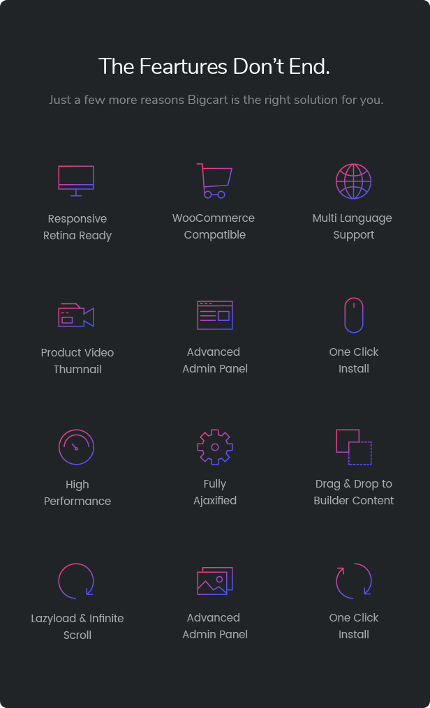 Bigcart - Sauberes, modernes WordPress-Layout für WooCommerce - 23