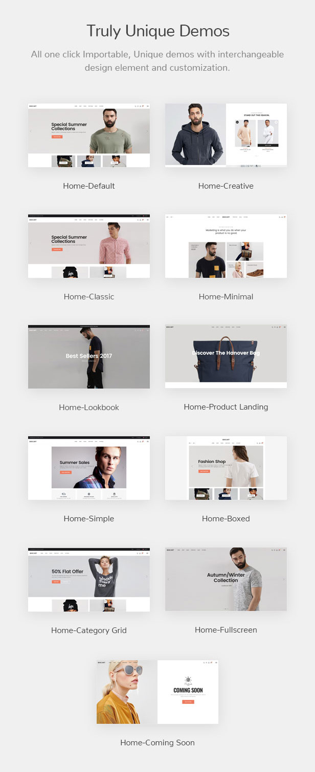 Bigcart - Sauberes, modernes WordPress-Layout für WooCommerce - 2