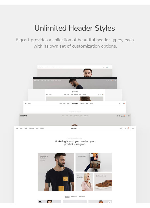 Bigcart - Sauberes, modernes WordPress-Layout für WooCommerce - 15