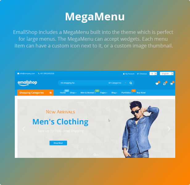Megamenu