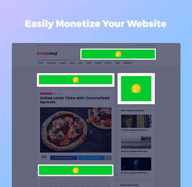 WordPress News Magazine & Blog Layout