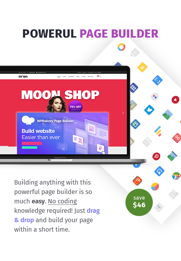 Moon Shop - Responsives eCommerce-WordPress-Template für WooCommerce - 8