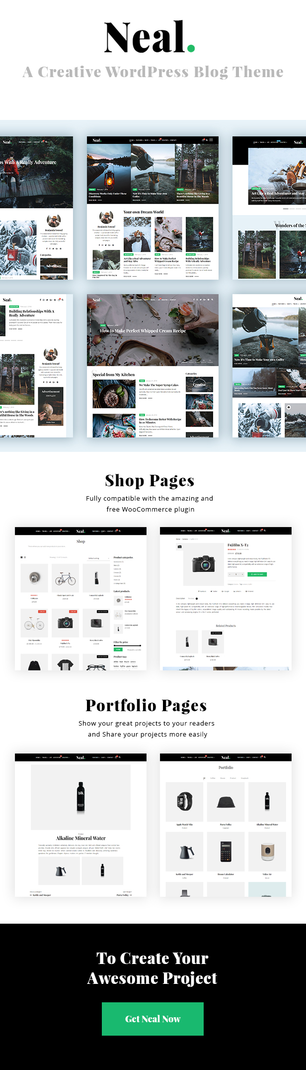 Neal - Ein kreatives WordPress Blog Layout - 4
