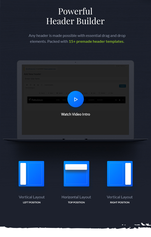 Nitro Header Builder