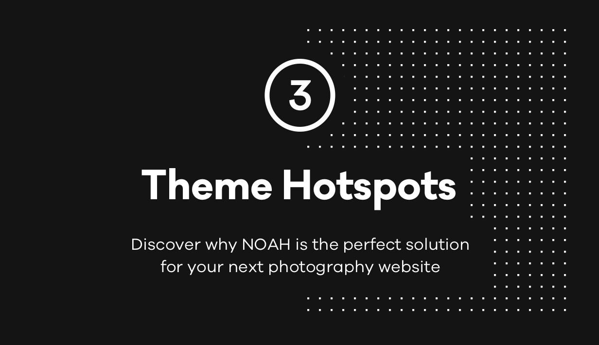 NOAH - Ein witziges Fotografie-WordPress-Template - 1