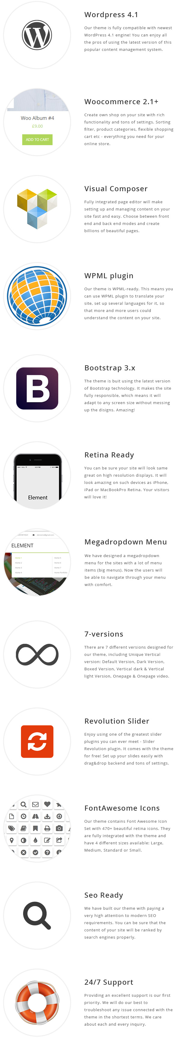 Element - Mehrzweck-Wordpress-Layout - 1
