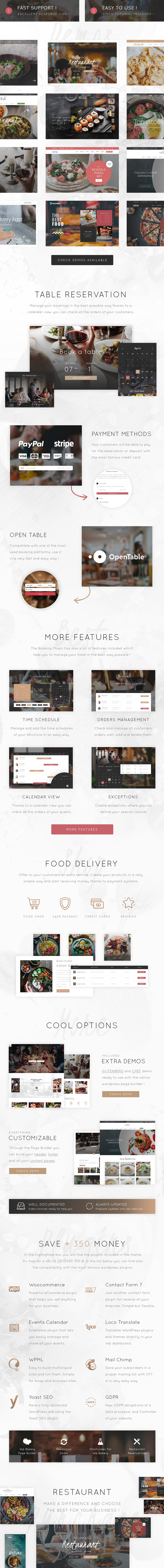 Ristorante - Restaurant WordPress Template - 2