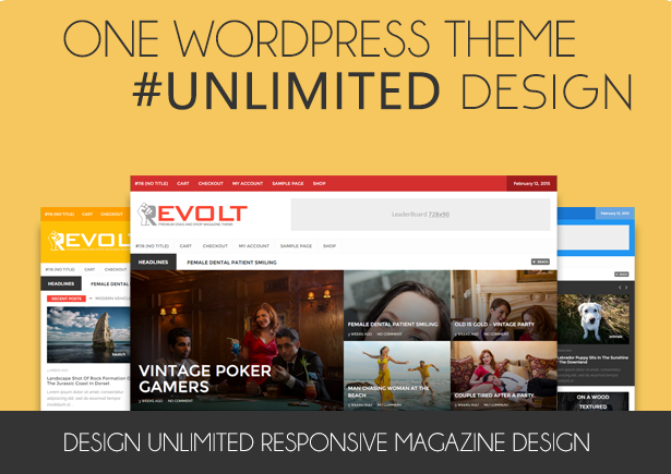 Revolt - Mehrzweck-WordPress-Magazin - 1