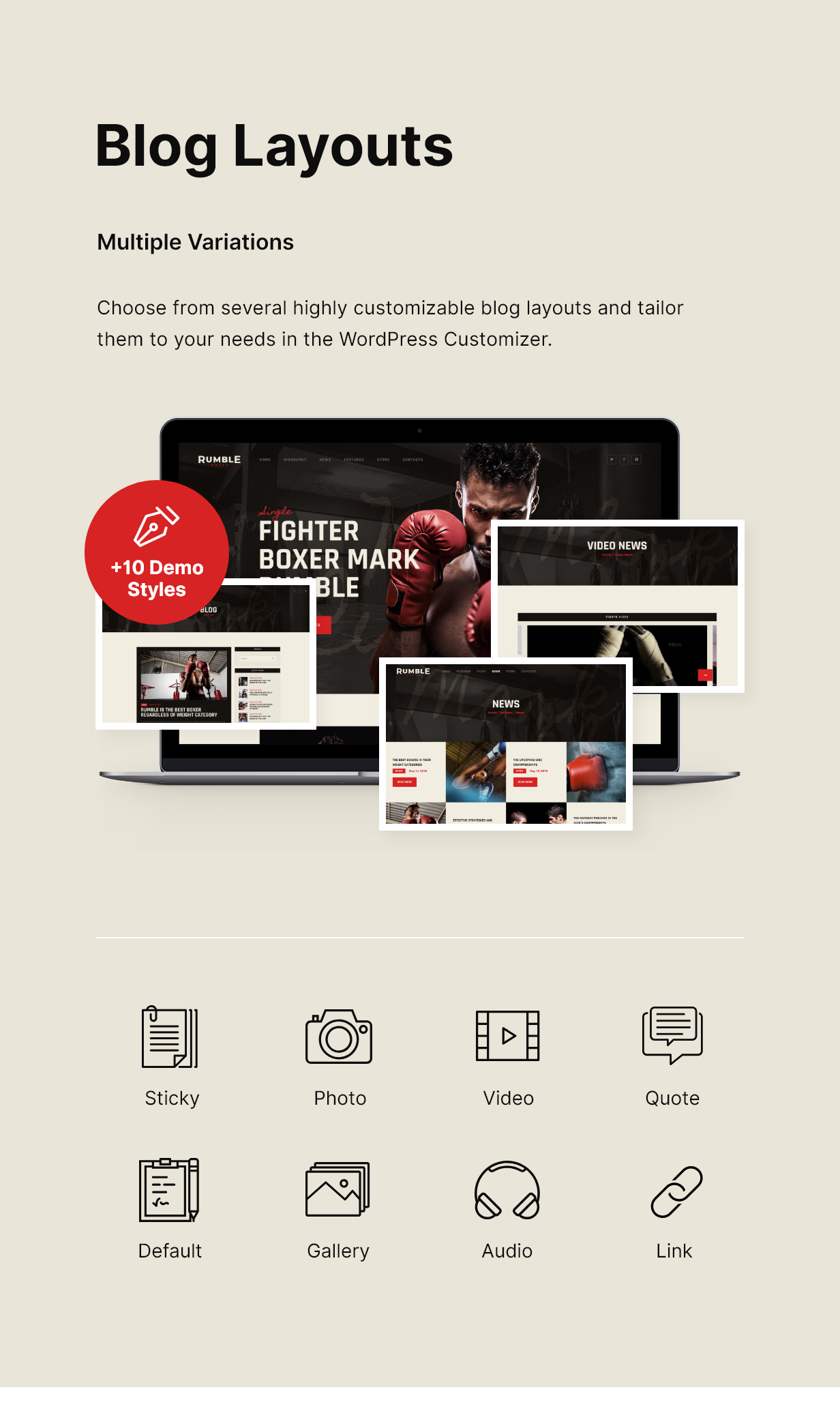 Rumble | Boxen & Mixed Martial Arts WordPress Layout - 5