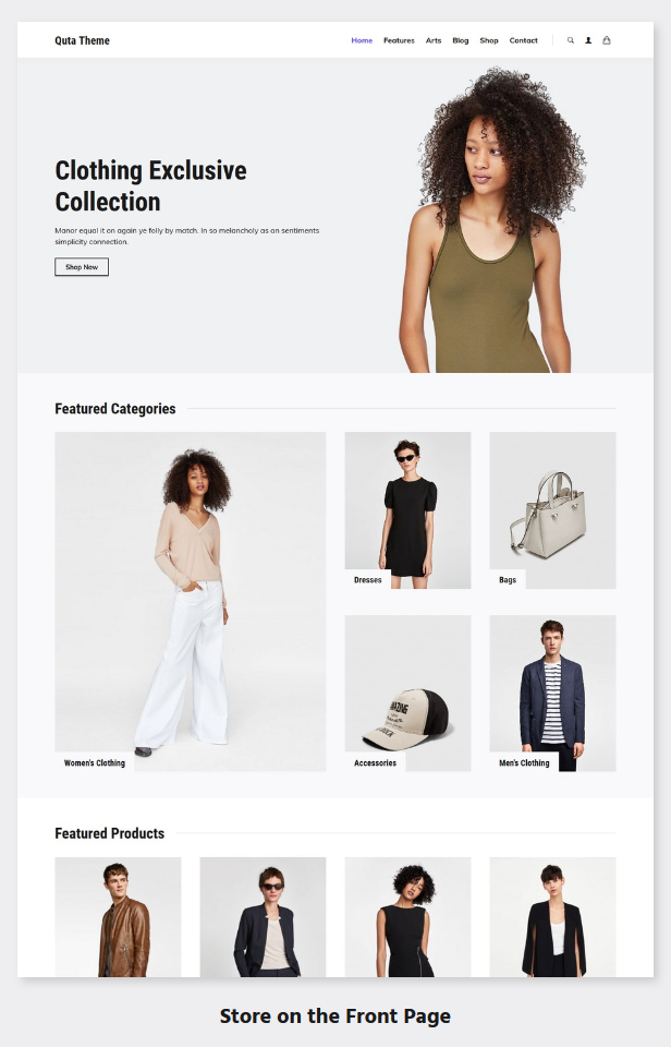 Quta - Ein WordPress Blog & Shop Layout - 8