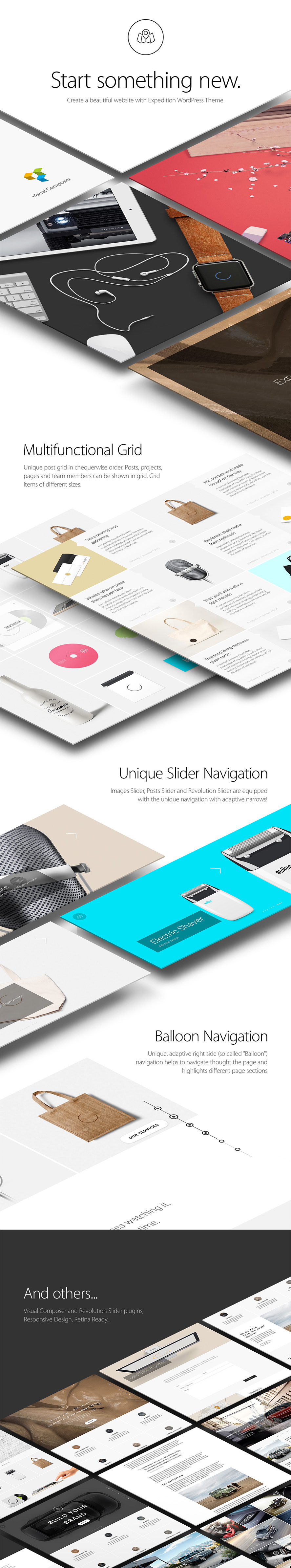 Expedition Creative WordPress Template