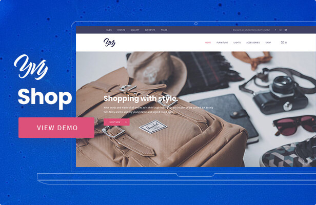 Yvy - Geschäft / WooCommerce WordPress Vorlage