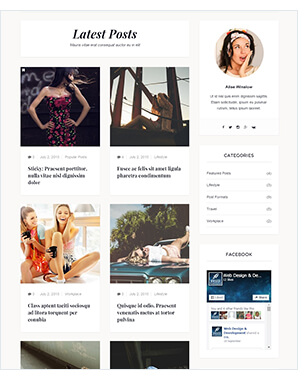 Ja, WordPress Template Beschreibung