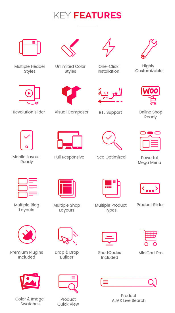 SW BosMarket - WooCommerce Vorlage