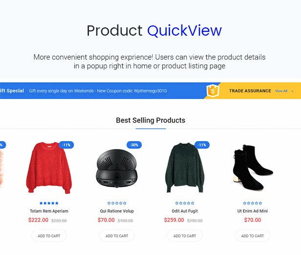 SW BosMarket - WooCommerce Vorlage