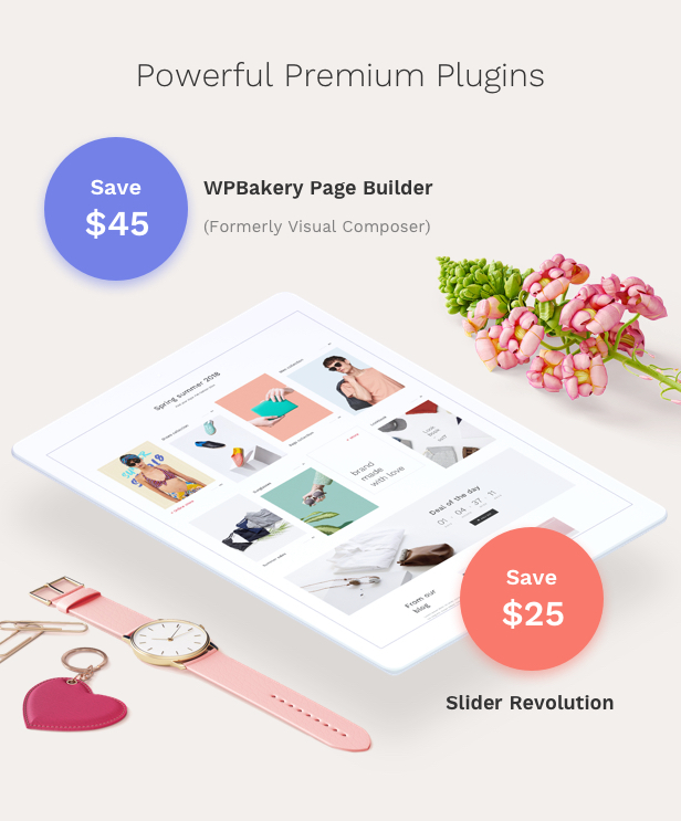 Fashion WooCommerce WordPress Layout - Premium-Plugins gebündelt