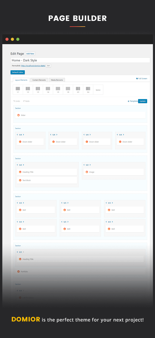 Domior – Kreatives persönliches Portfolio-WordPress-Shop-Theme – 9