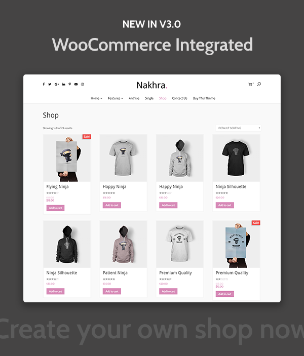 Nakhra - Modernes persönliches WordPress Blog & Magazine Layout - 1