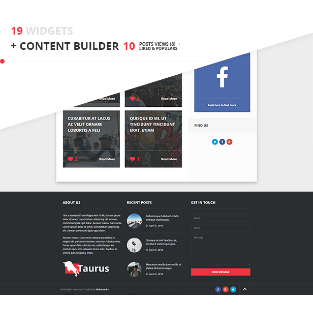 Stier - WordPress News, Magazin, Blog Vorlage