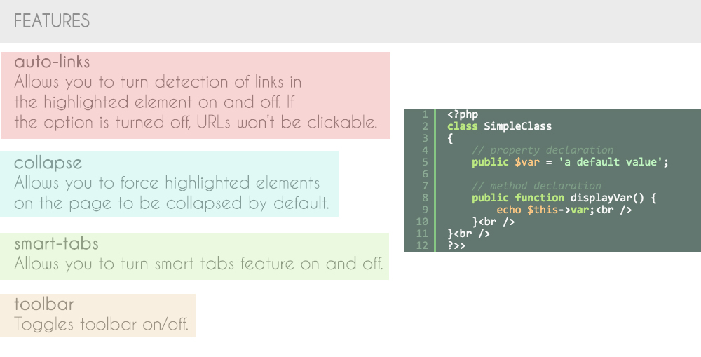 SyntaxHighlighter Element für Cornerstone - 1