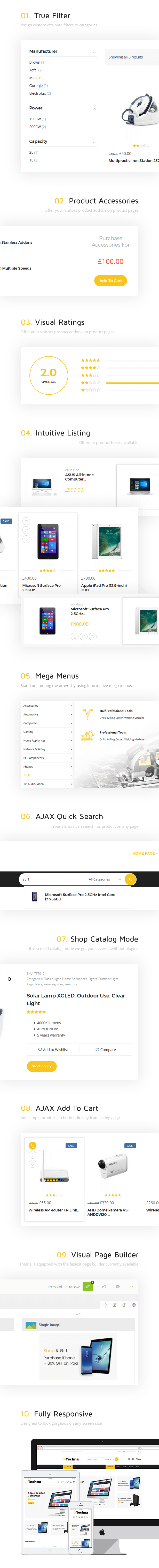 Techna - Electronics Shop WooCommerce Template - 2