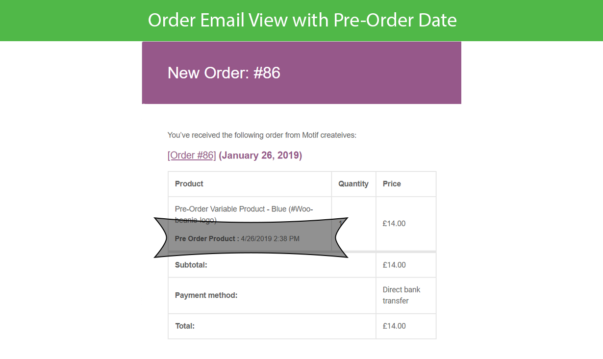 WooCommerce Pre-Order Sales