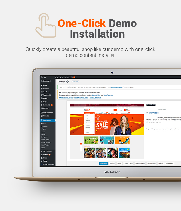 SW HotDeal - WooCommerce Vorlage