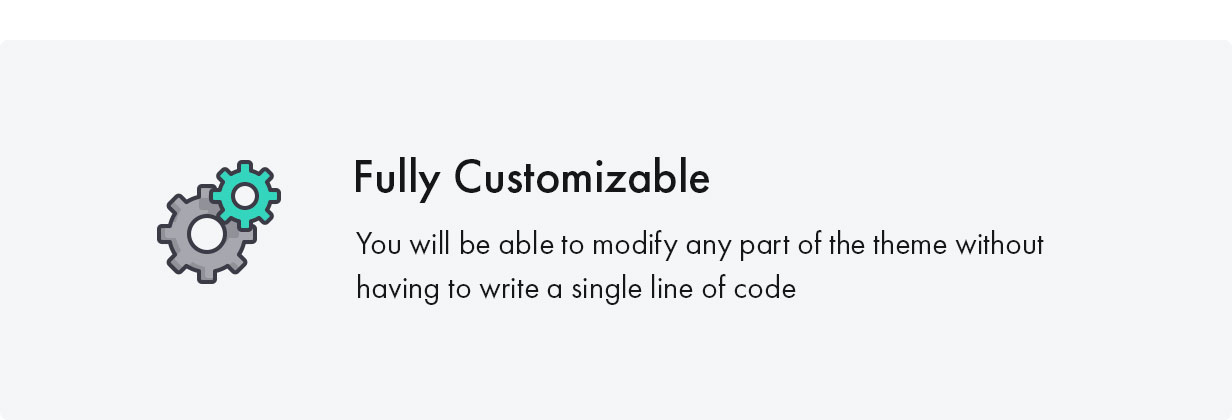 Konte WordPress Layout ist vollständig anpassbar