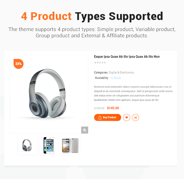 SW HotDeal - WooCommerce Vorlage