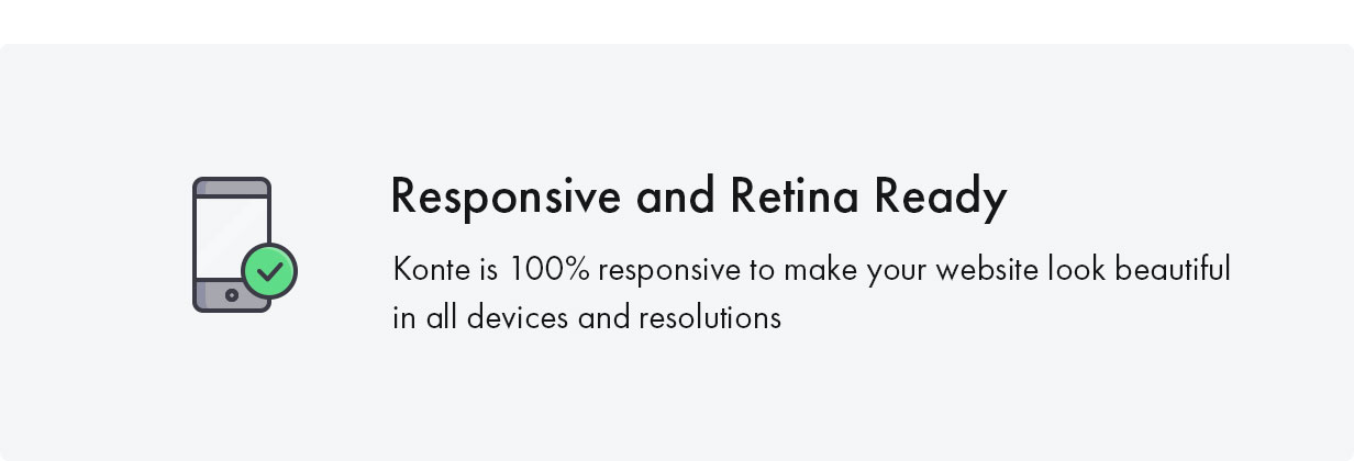 Konte WordPress Layout Retina bereit