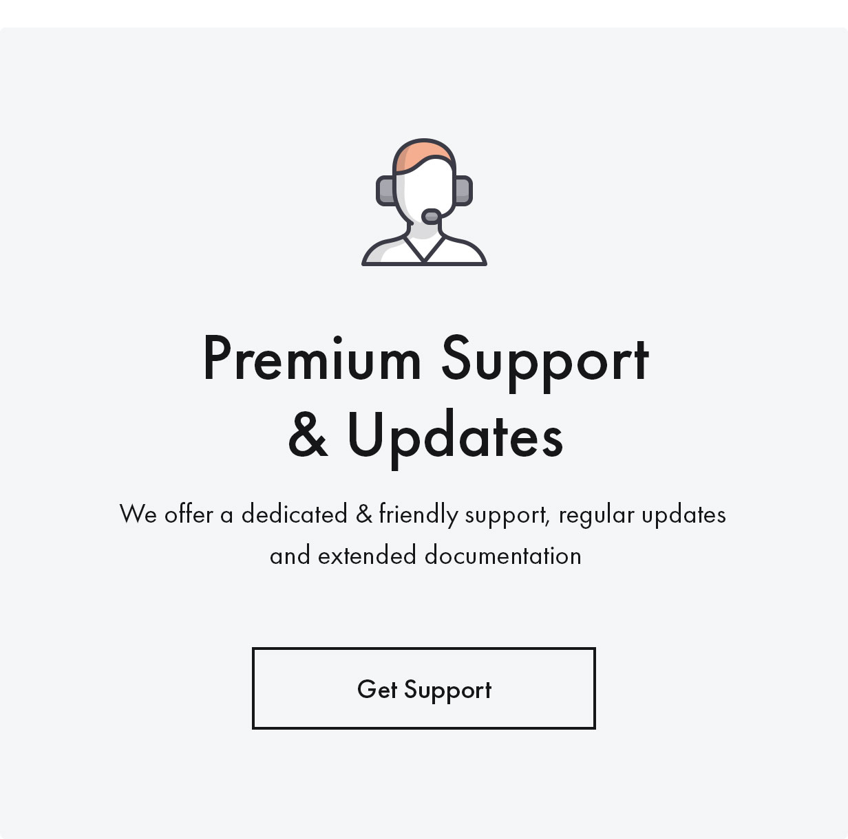 Konte WordPress mit Premium-Unterstützung