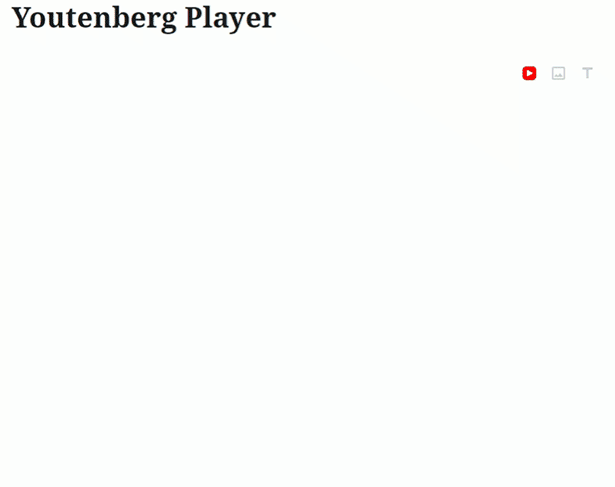 Youtenberg - Gutenberg YouTube Player mit Playlist - 4
