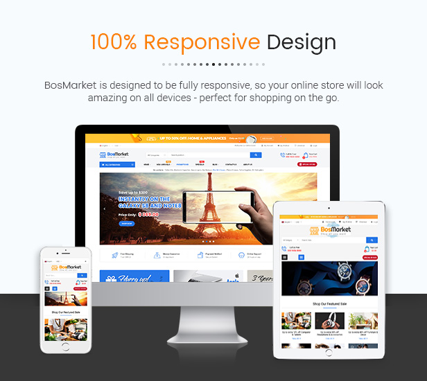 SW BosMarket - WooCommerce Vorlage