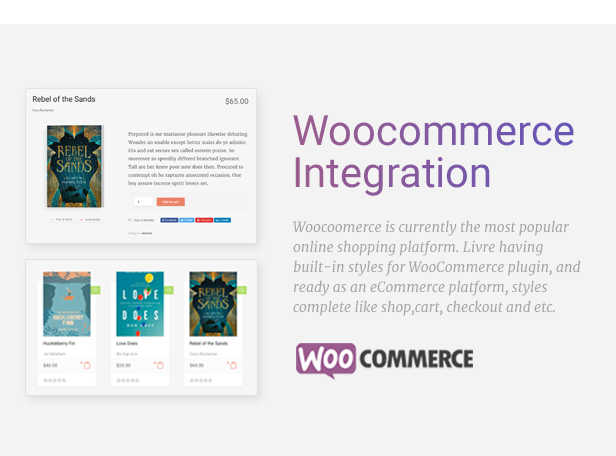 Livre - WooCommerce Template für Buchhandlung - 4