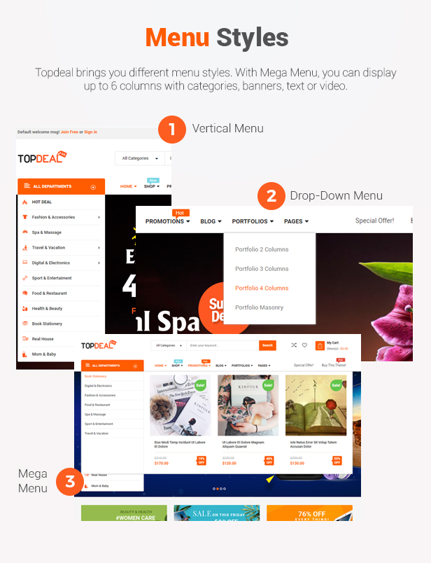 SW HotDeal - WooCommerce Vorlage