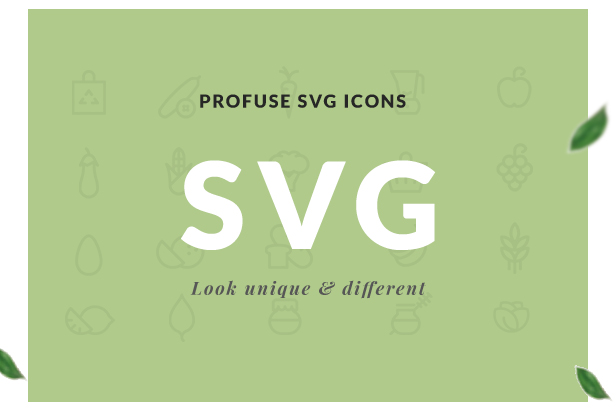 Organic Store WordPress-Template SVG-Symbol
