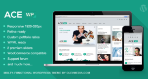 Ace – Responsive Allzweck-WordPress-Template