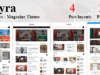 Amyra - Sauberer WordPress-Blog / Nachrichten / Magazin-Thema