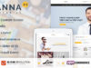 Anna - Kreatives Mehrzweck-WordPress-Vorlage